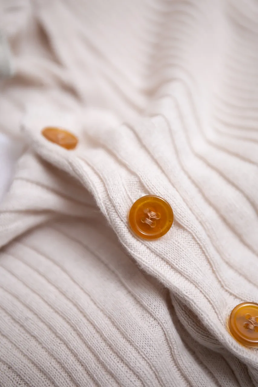 vivienne west wood saturn embroidered round neck buttoned sweater slim fit M L 2 sizes